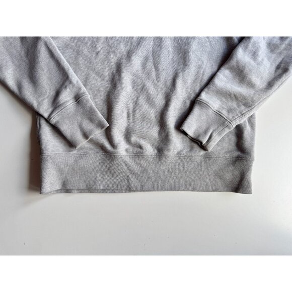 STUSSY Heather Grey Cotton Terry "Black Sheep" Relaxed Sweatshirt, Size M - Picture 8 of 15